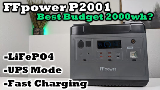 FFpower P2001 Review - Excellent Budget LiFePO4 Power Station