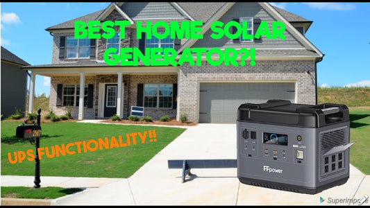 UNBOXING: FFPower P2001 Solar Generator [UPS!!] [HOME BACKUP POWER!!]