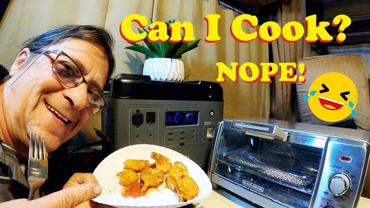 Small Appliance Cooking With FFpower P2001 - Air Fryer - Crockpot - George Forman Grill in the RV